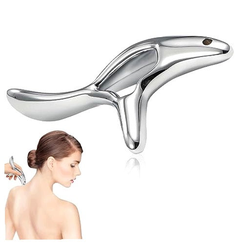 TRIGGER POINT MASSAGER STAINLESS STEEL ERGONOMIC HANDLE FOR ATHLETES