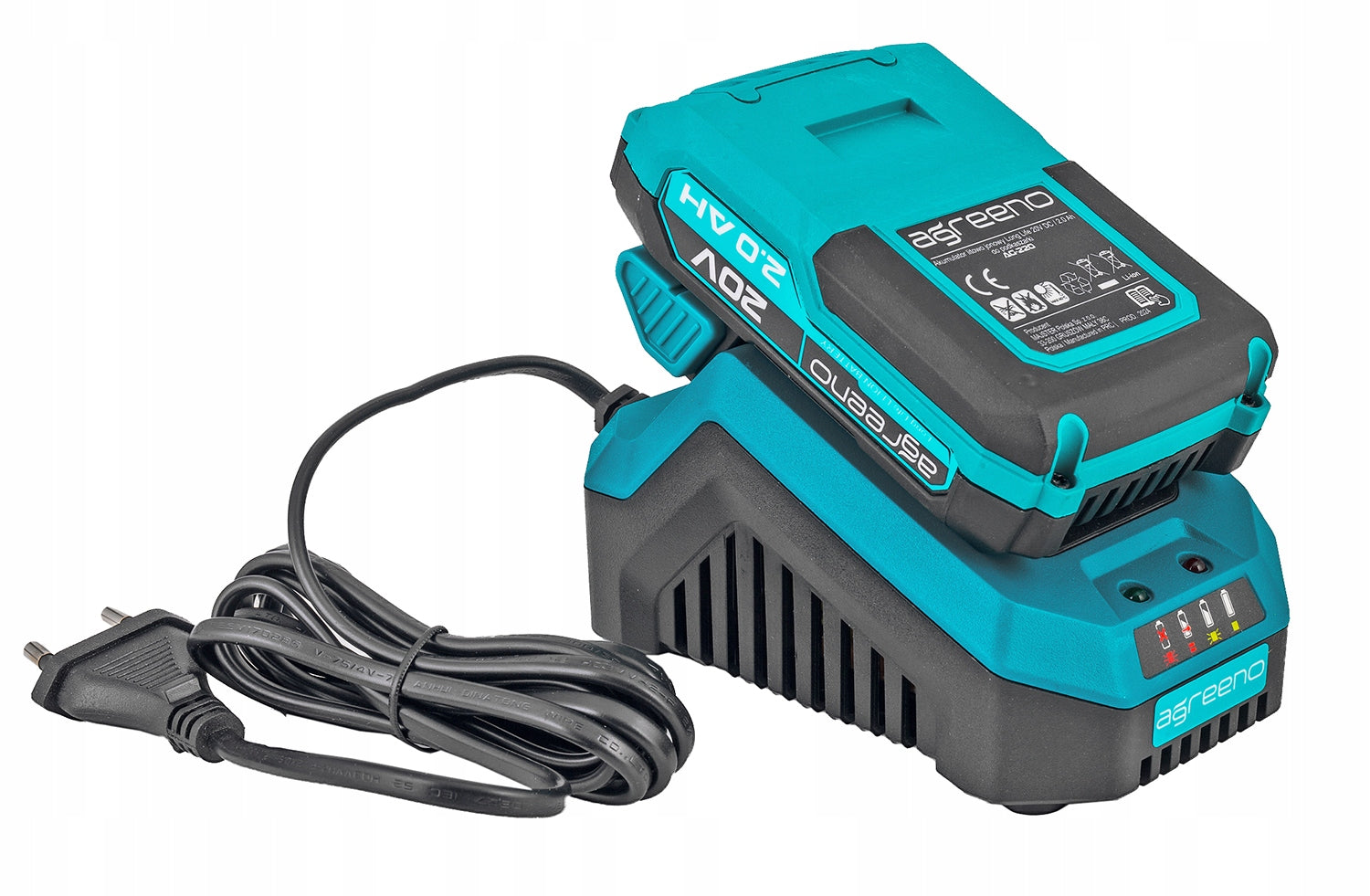 TRIMMER 30cm! cordless SCYTHE LINE GRASS TRIMMER 2Ah AG220 Tool weight 2.4 kg
