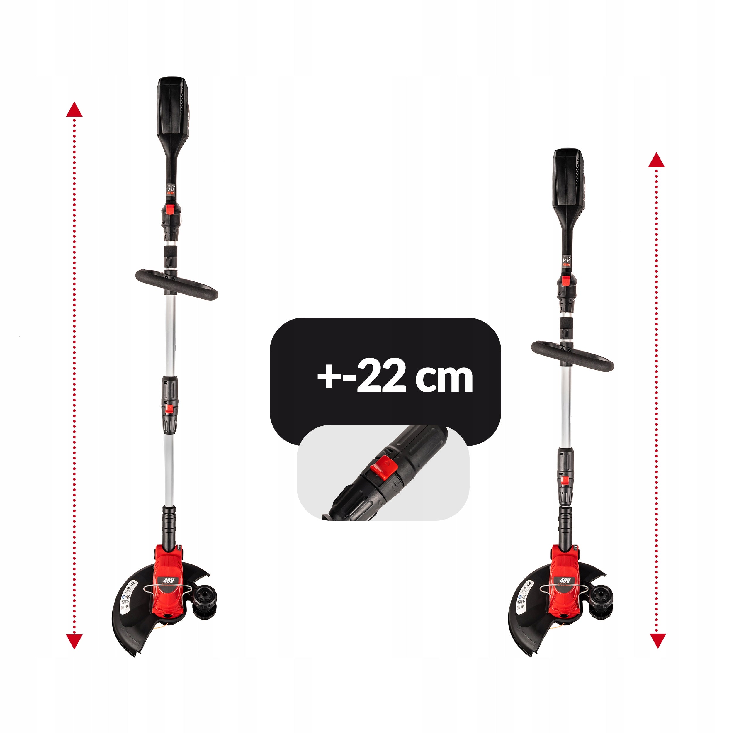 TRIMMER CORDLESS SCYTHE GRASS BRUSH CUTTER BODY GARDEN FISHING LINE Power supply rechargeable battery