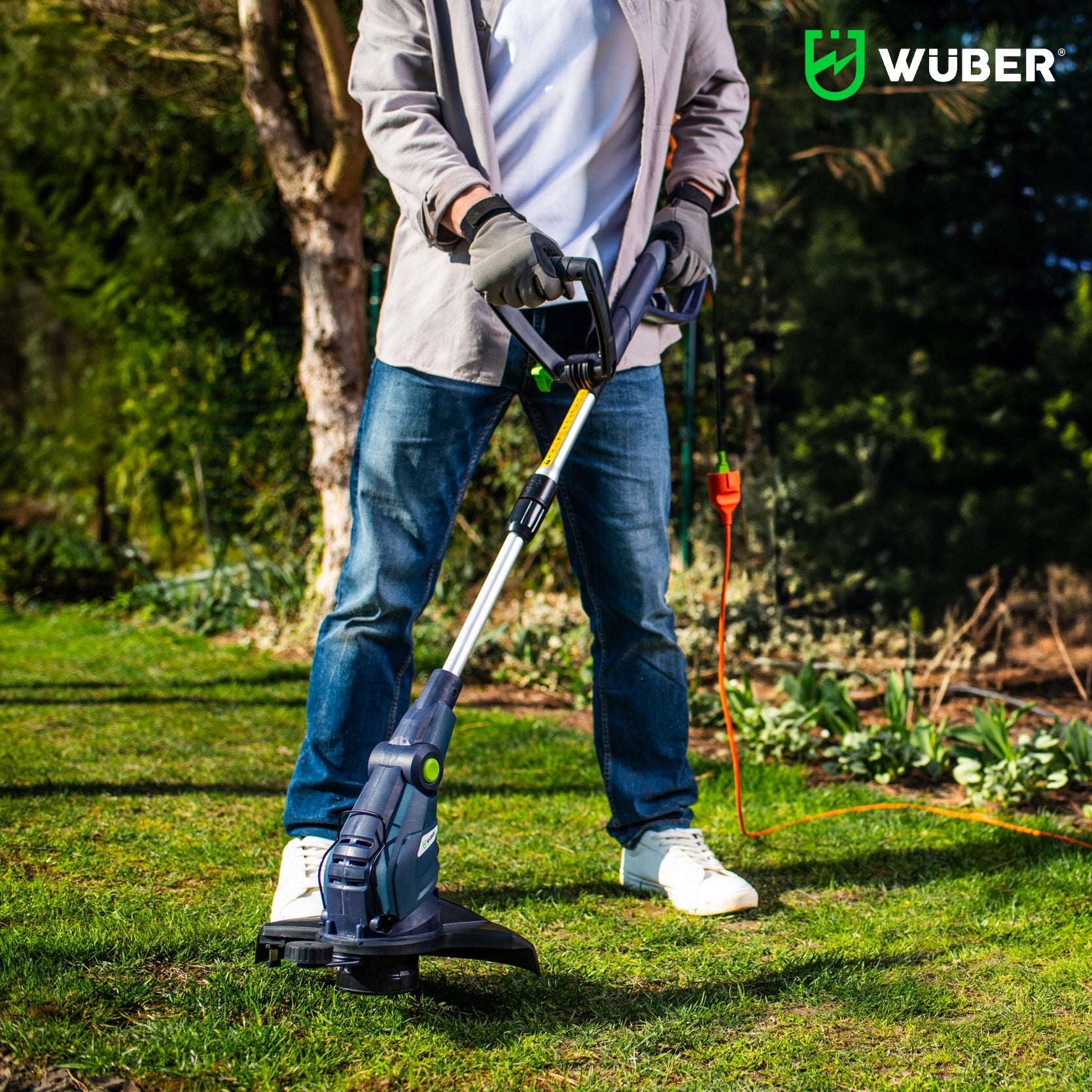 TRIMMER ELECTRIC GRASS SCYTHE BRUSH CUTTER HEAD LINE 1,4MM WUBER Manufacturer code W21152 PODKASZARKA KOSA ELEKTRYCZNA WUBER