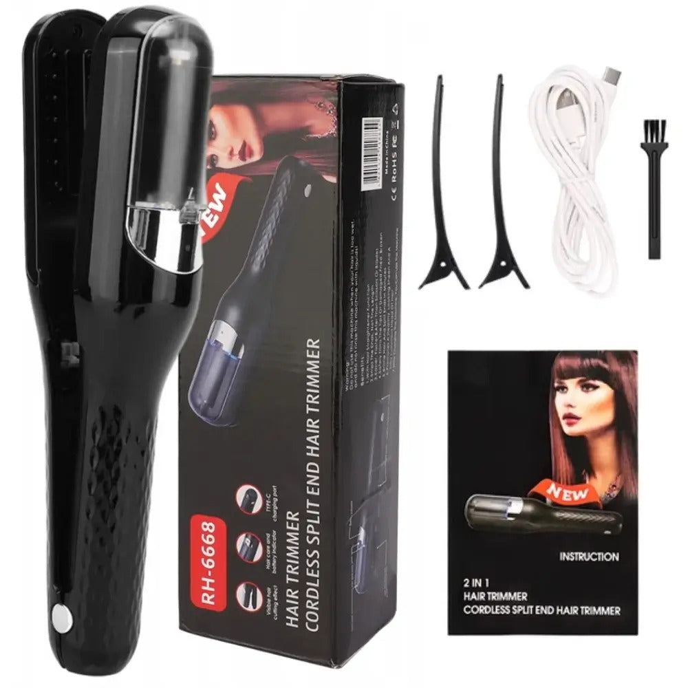 TRIMMER HAIR BRUSH MACHINE SPLIT CLIPPING TIPS
