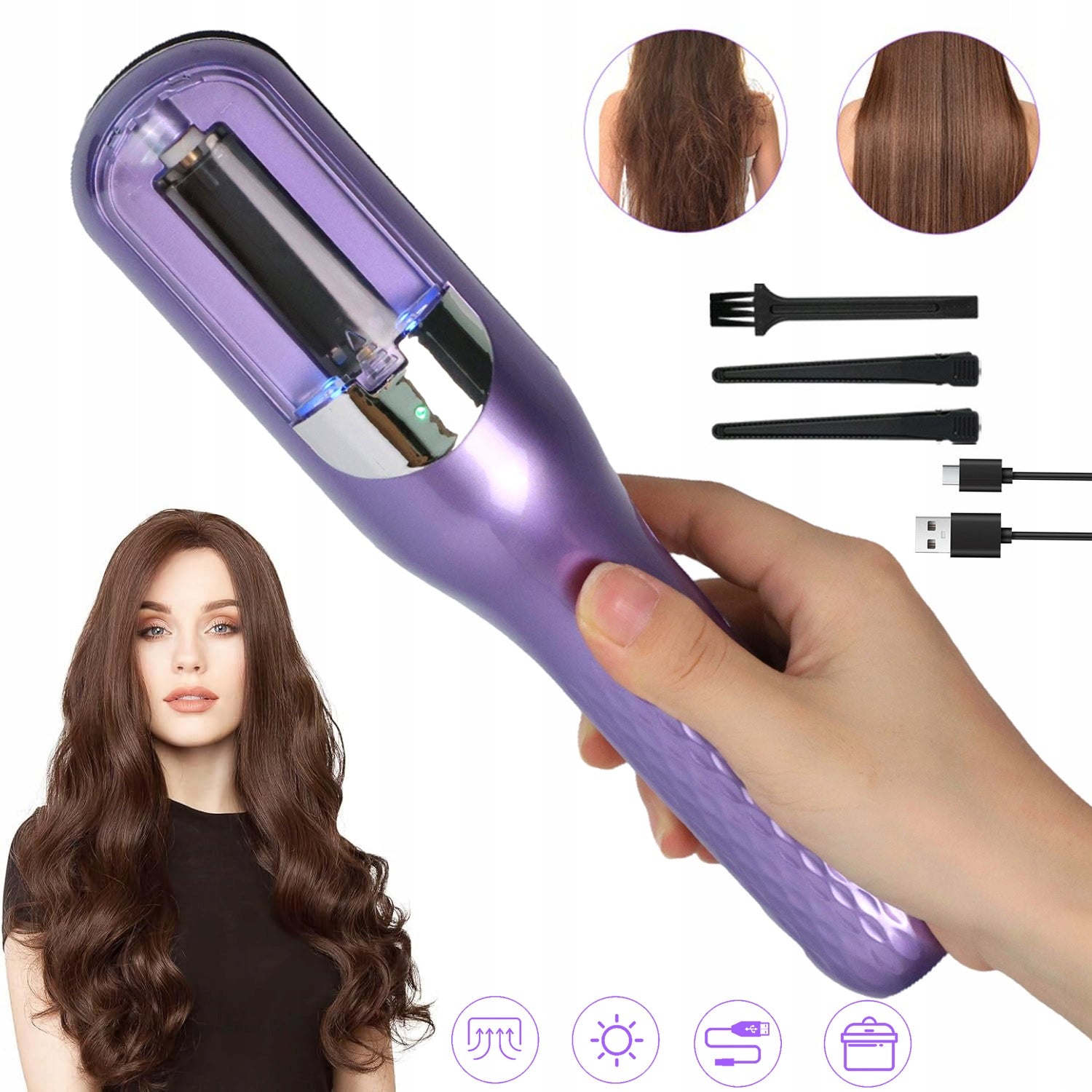 TRIMMER HAIR BRUSH SPLIT HAIR CLIPPER