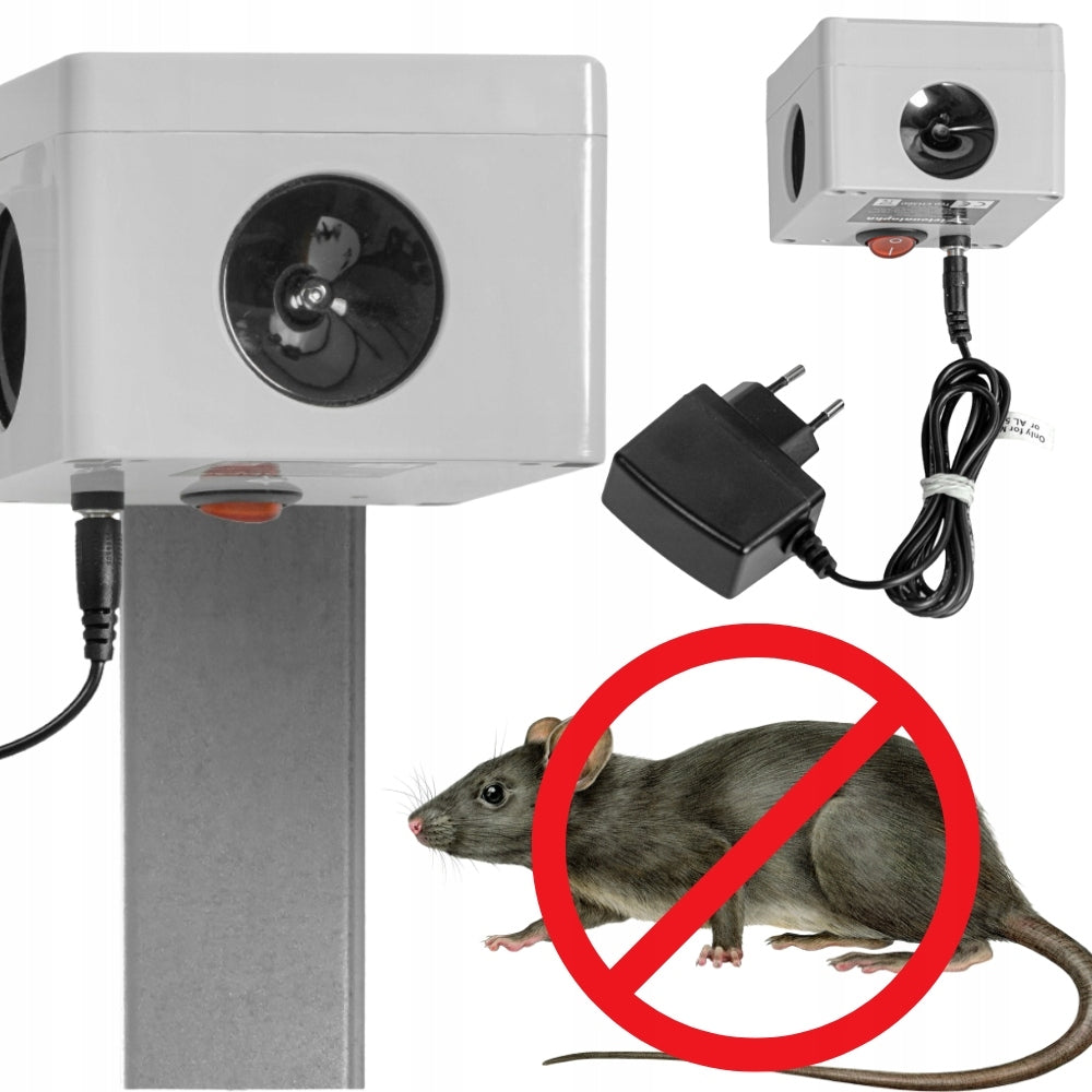 TRIPLE RODENT RAT MARTEN REPELLENT FOR HOME AND GARDEN