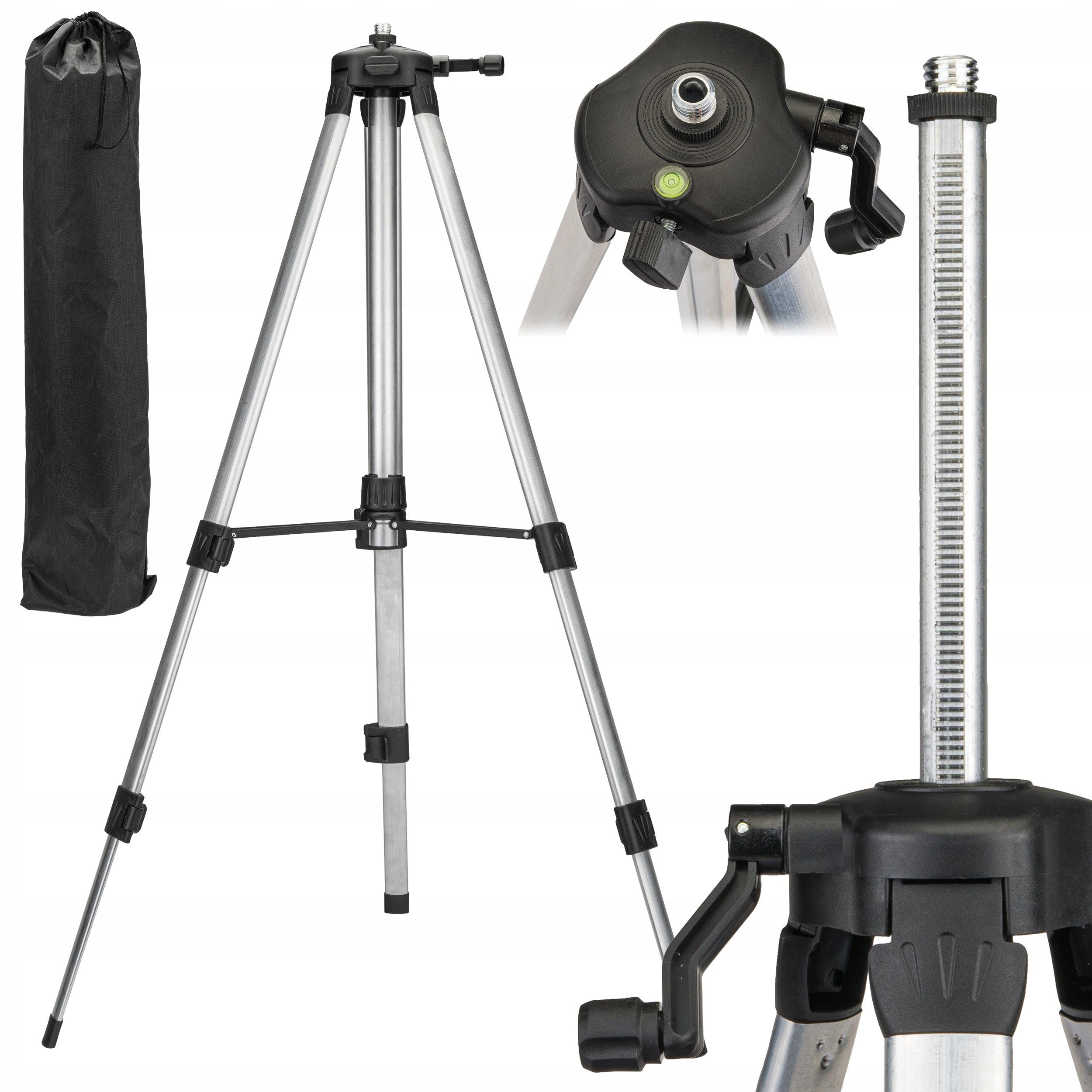 TRIPOD FOR CAMERA LEVELER LEVEL 1,5m