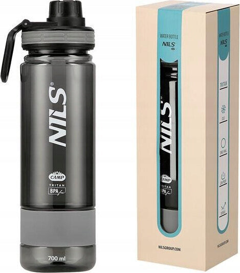 TRITAN BOTTLE NILS CAMP 700ml 0,7 L Color gray