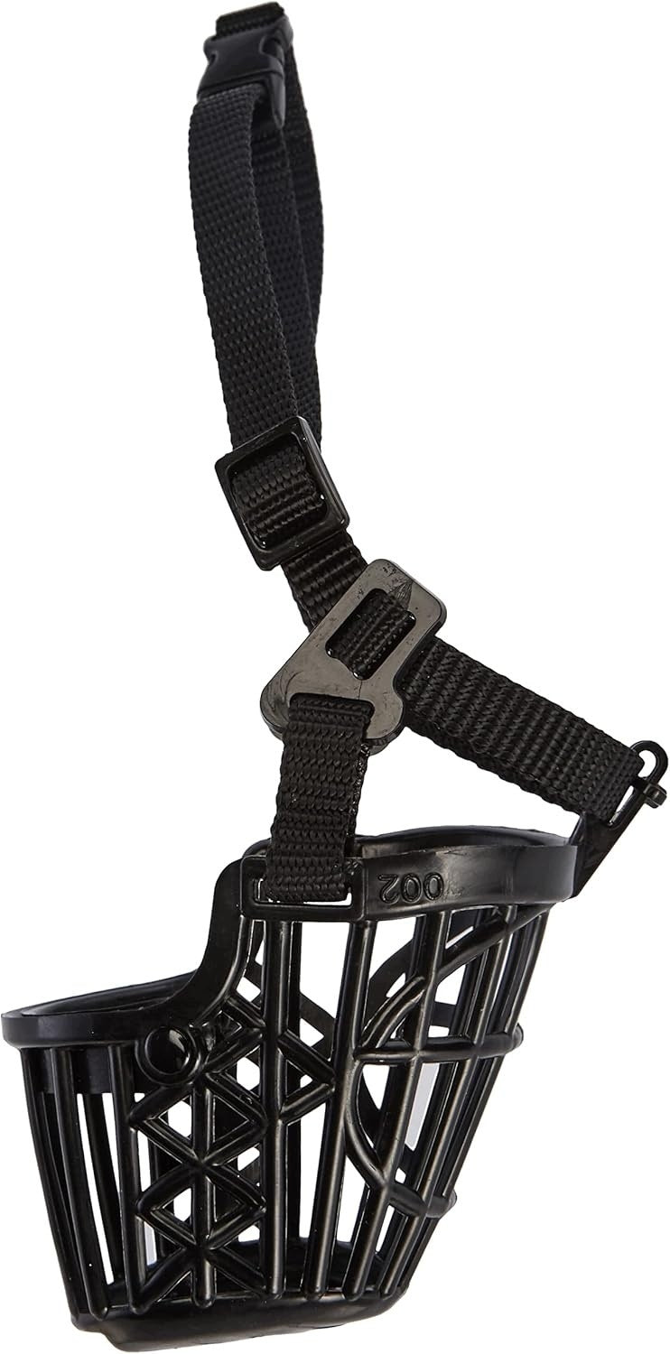 TRIXIE 17602 MUZZLE, PLASTIC, S, BLACK