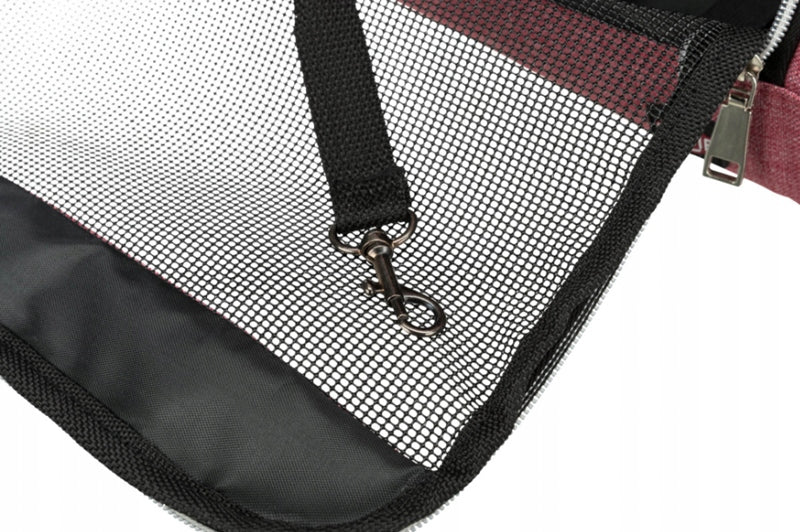 TRIXIE Ava Backpack bag cat dog travel carrier up to 10kg red Product width 32 cm