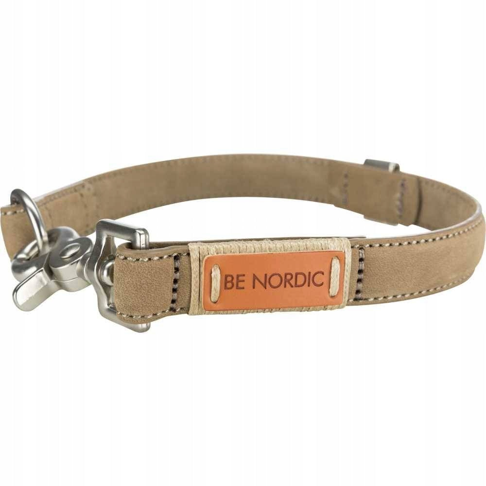 TRIXIE BE NORDIC dog collar leather XS–S 30cm