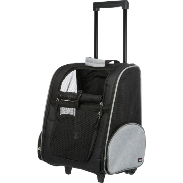 TRIXIE Bag Backpack Transporter Dog Cat 32 × 45 × 25 cm to 8kg Color black