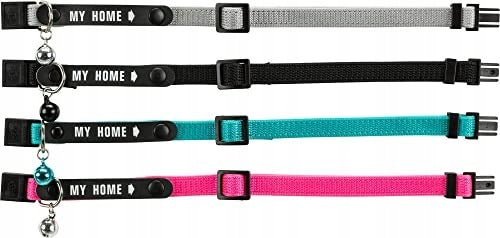 TRIXIE CAT COLLAR MULTICOLORED 20-28 CM Packaging status original
