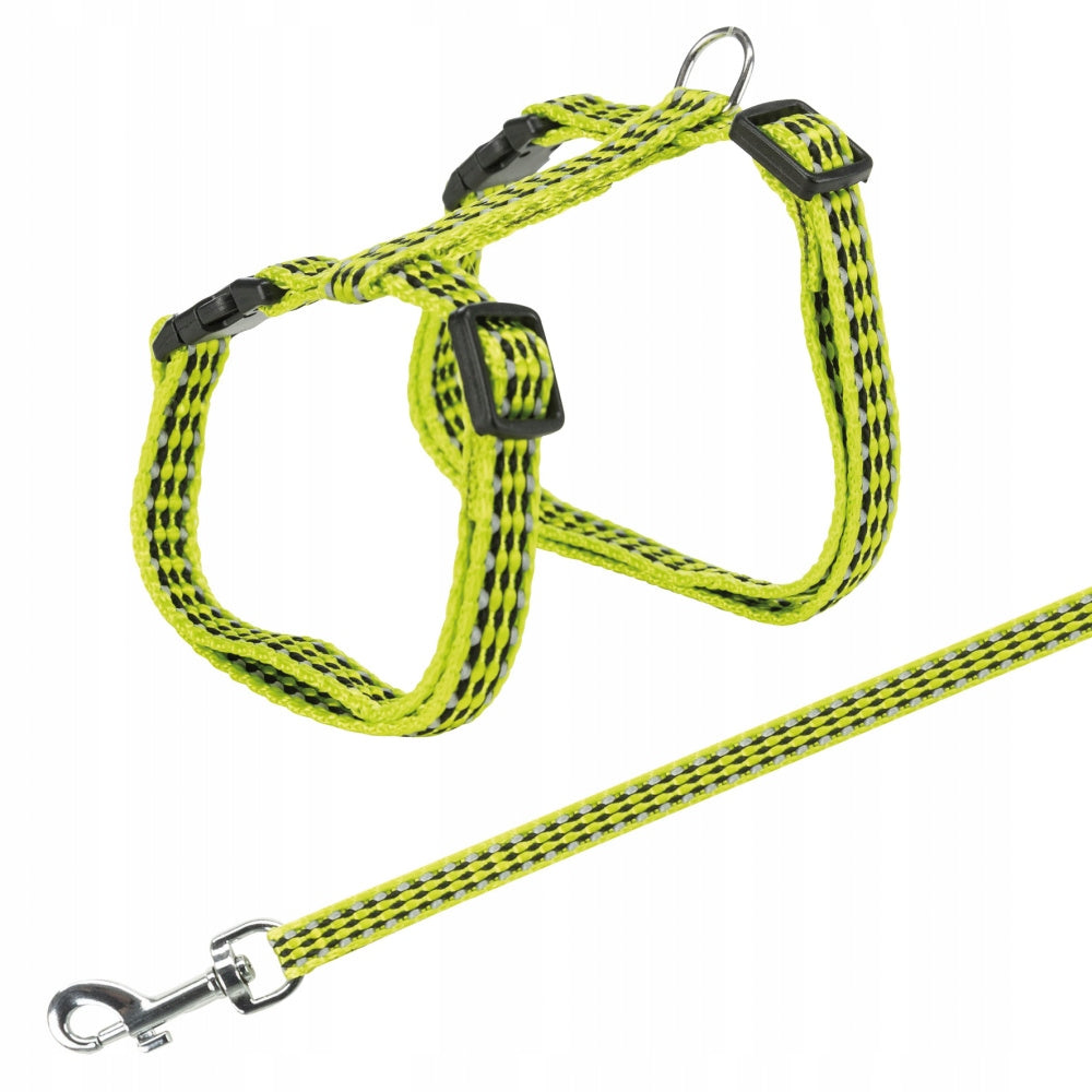 TRIXIE CAT HARNESS + REFLECTIVE LEASH TX-4184