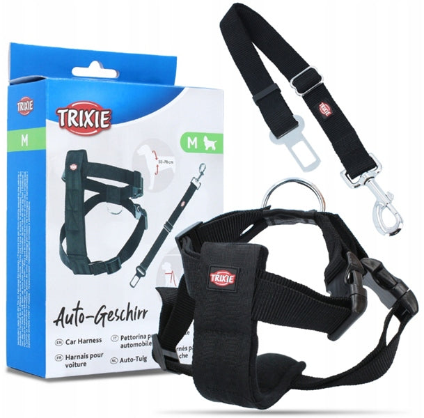 TRIXIE Car Harness Safety Belt for Dog Car M