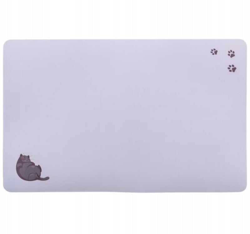 TRIXIE Cat Bowl Mat Rectangular 44x28cm