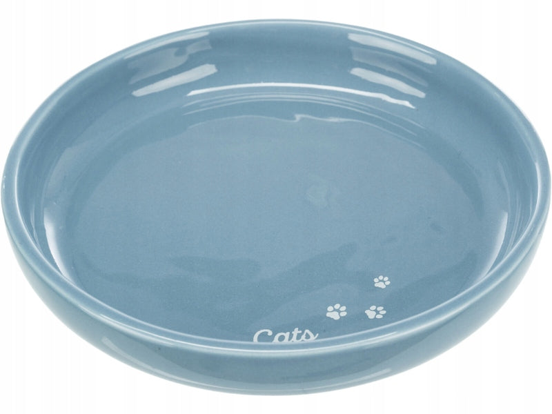 TRIXIE Ceramic bowl low plate for cat kittens persa 350ml Brand Trixie