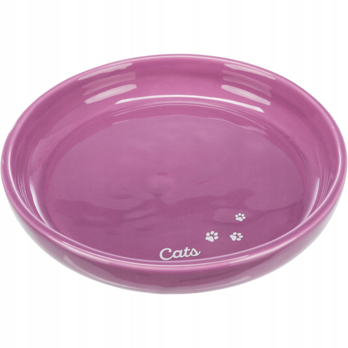TRIXIE Ceramic bowl low plate for cat kittens persa 350ml