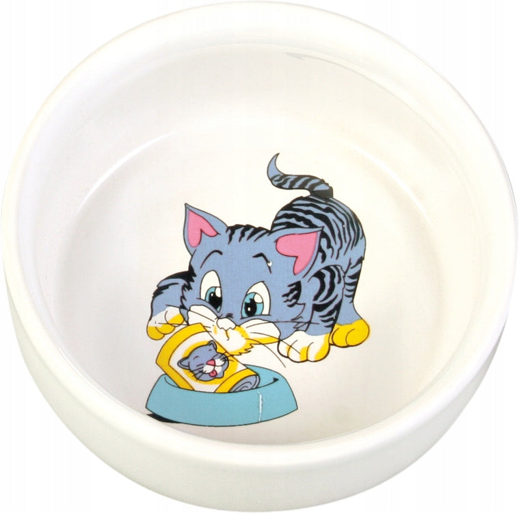TRIXIE Ceramic cat bowl 300 ml TX-4009