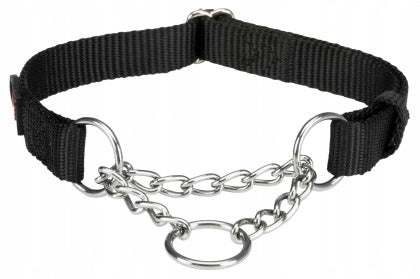 TRIXIE Dog Clamp Collar M-L Black 20281