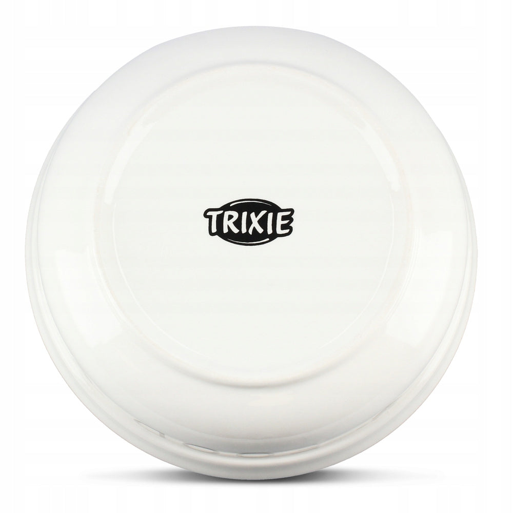 TRIXIE FOOD Ceramic Dog Bowl with Bone for Food 1,6 L Type other