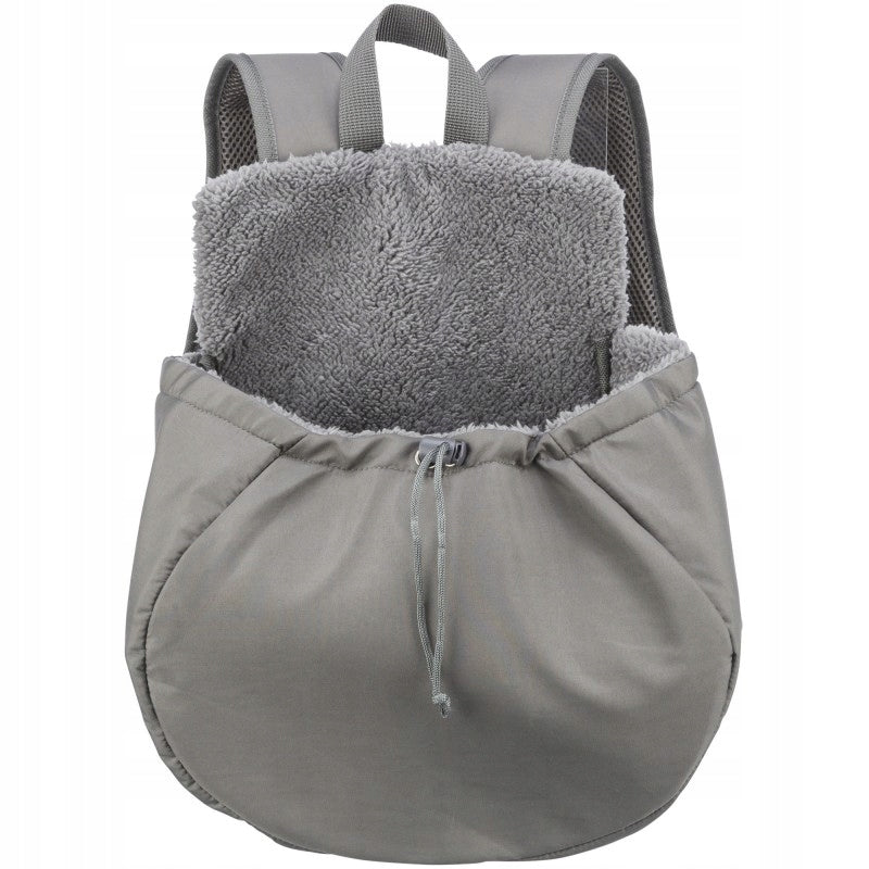 TRIXIE Molly, front carrier, for dog, grey, 25 × 38 × 17 cm Trade name Transporter plecak przedni dla psa kota Molly do 4 kg