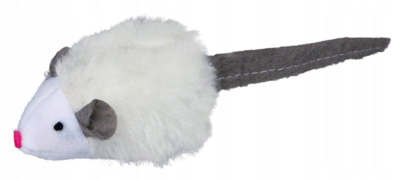 TRIXIE Mouse squeaky cat toy interactive mouse responsive to touch Brand Trixie