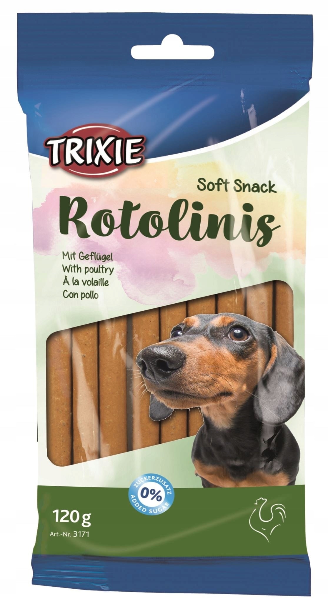TRIXIE POULTRY TREAT ROTOLINIS 120g TX 3171