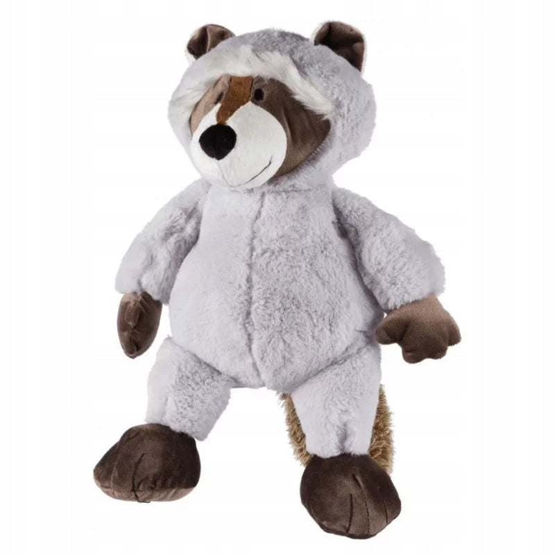 Plüschtier-Waschbär mit Sound für Hunde Trixie, 54 cm, grau 