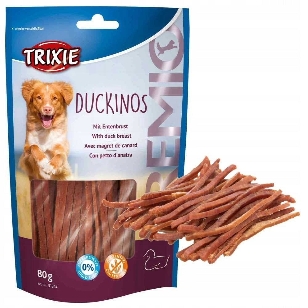 TRIXIE Premio Striped Duck Snack For Dog 80g