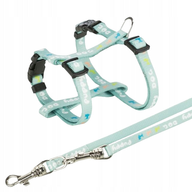 TRIXIE Puppy Harness with Lanyard Mint