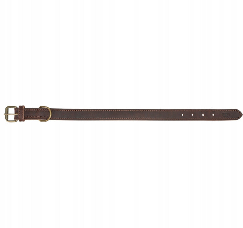 TRIXIE Rustic Genuine Leather Dog Collar Brown 42 – 48cm/2,5cm ML Manufacturer code 19007