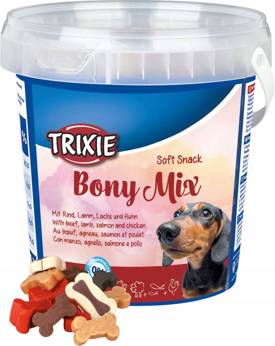 TRIXIE SOFT DOG SNACKS, CUBE MIX, 500 G