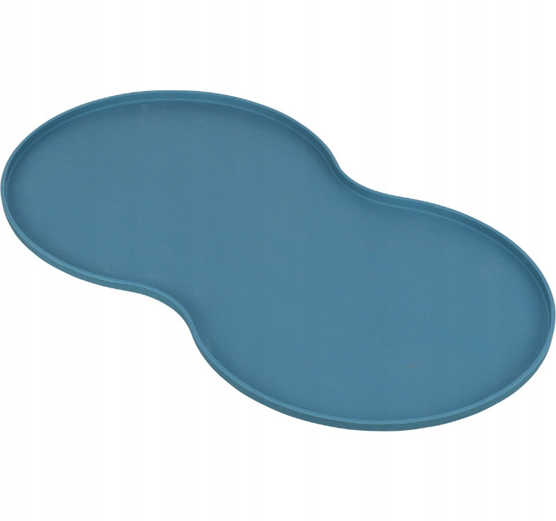 TRIXIE Silicone mat pad for cat dog bowls with edging 48 cm Color multicolor