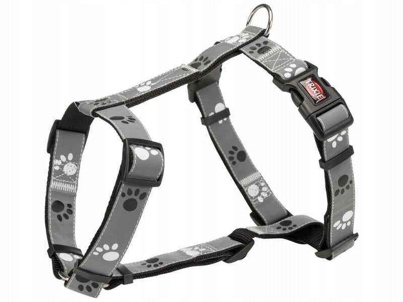 TRIXIE Silver Dog Harness Adjustable Pressure-Free Reflective 52-75cm M-L Brand Trixie