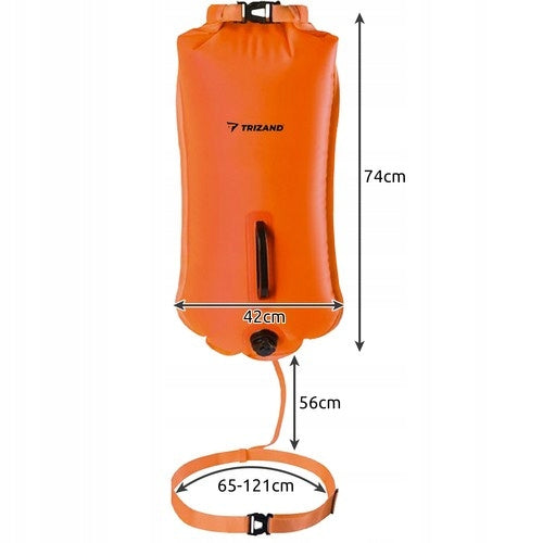 TRIZAND INFLATABLE BUOY 2in1 FOR SWIMMING 74x42 Certificates of conformity CE