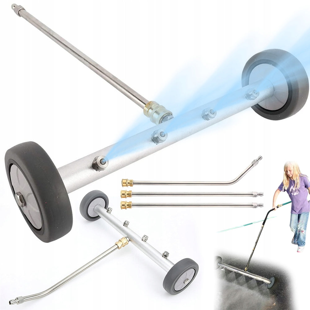 TROLLEY CHASSIS CLEANING WASHER PRESSURE CLEANING WASHER