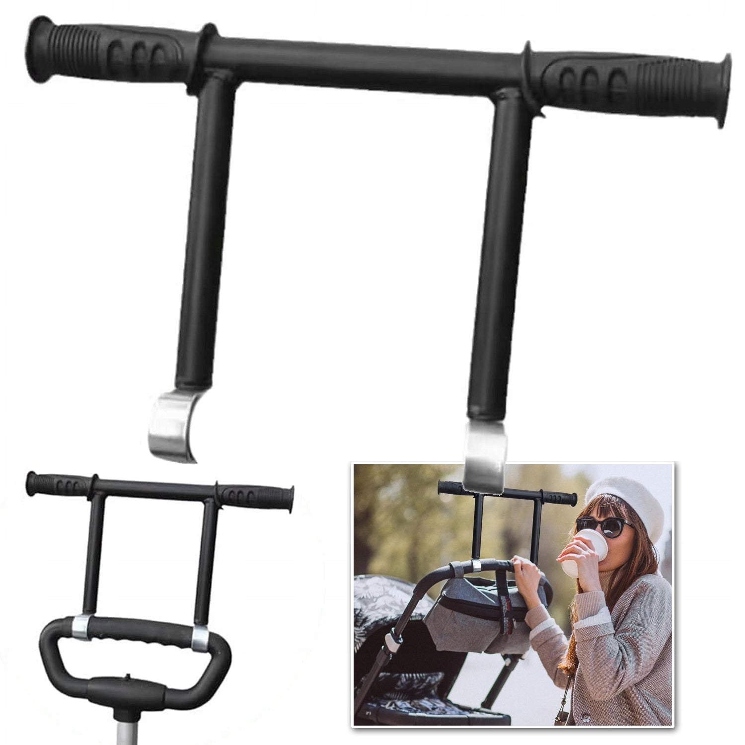 TROLLEY HANDLE EXTENSION BAR, TROLLEY BAR, TROLLEY EXTENDER HANDLES