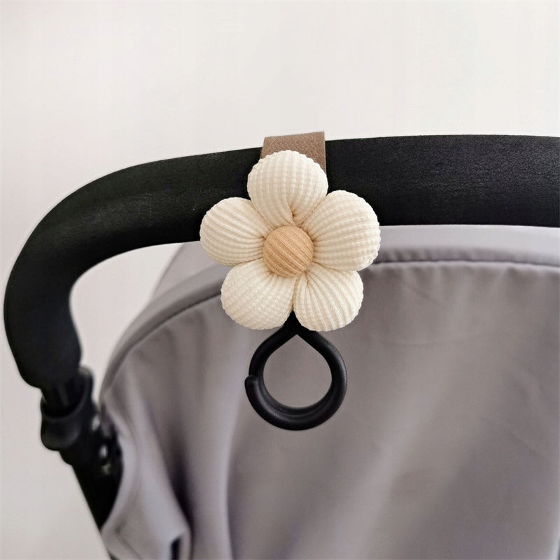 TROLLEY HOOK HOLDER FOR BAG UNIVERSAL VELCRO FLOWER PATTERN 3 Brand no brand