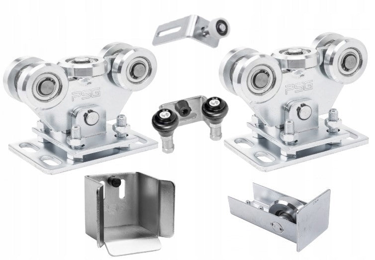 TROLLEY ROLLERS FOR SLIDING GATE SET 70x70