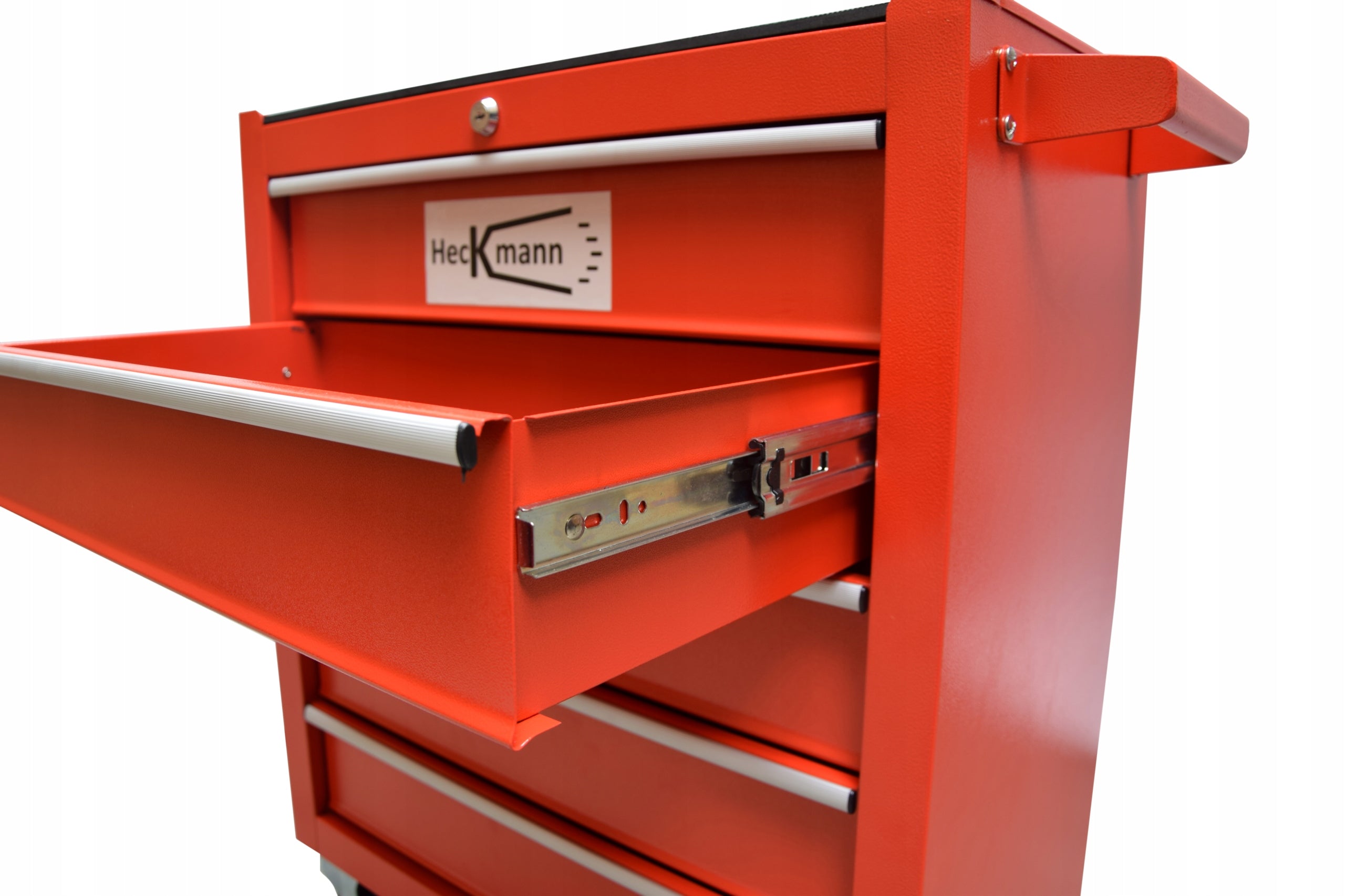 TROLLEY TOOL WORKSHOP CABINET HECKMANN Color red