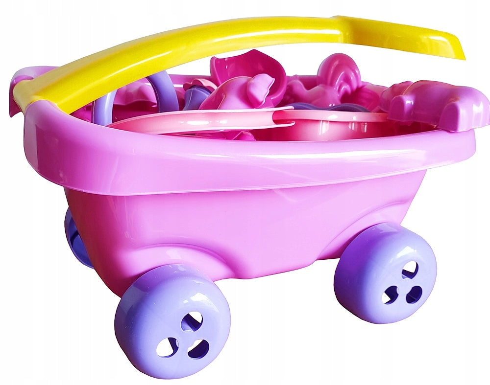 TROLLEY WHEELBARROW FOR SAND + MOLDS FOR BABY PL CH Manufacturer code 307252
