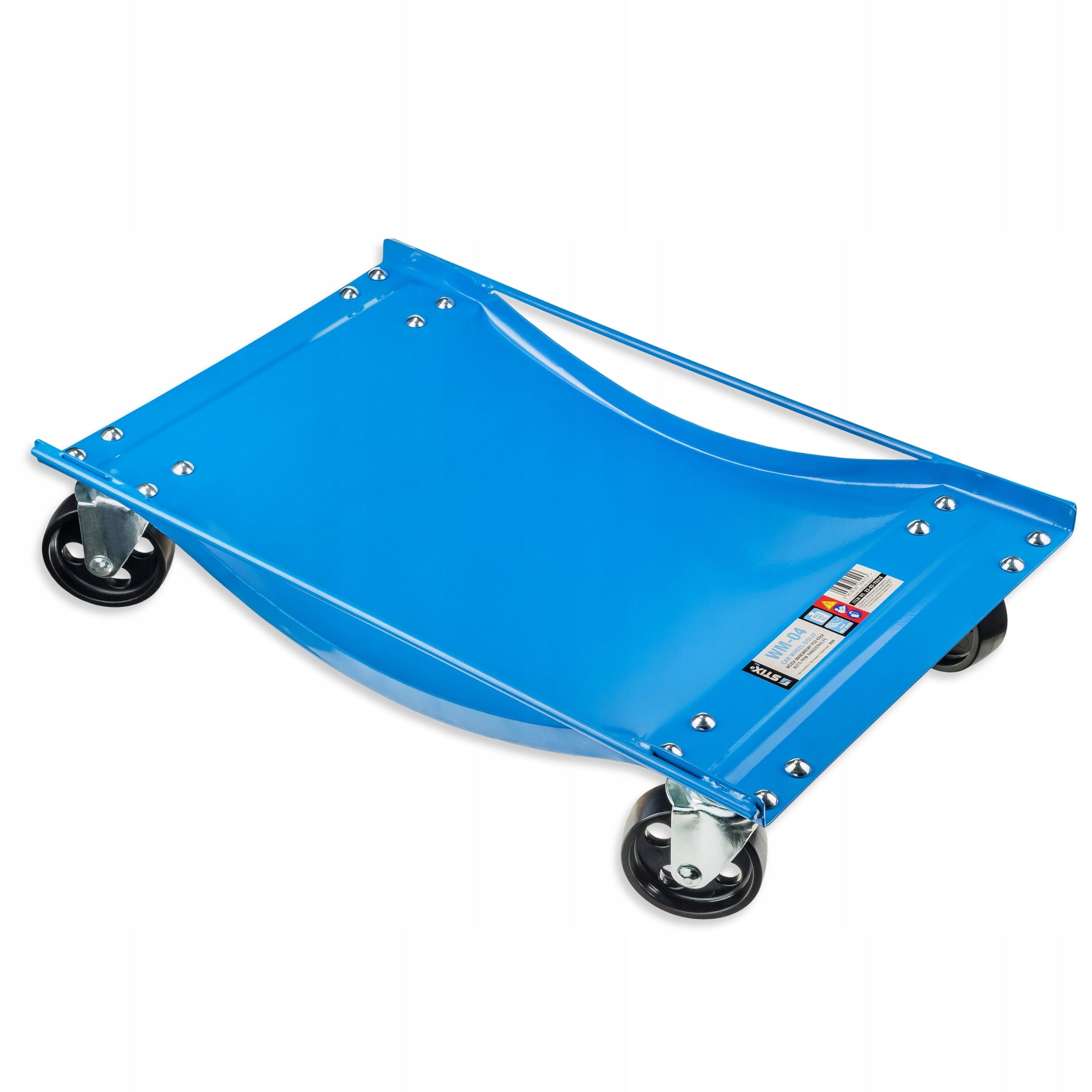 TROLLEYS ROLLERS 2x 500 kg SERVICE WORKSHOP FOR CAR WHEELS - STIX Brand Stix