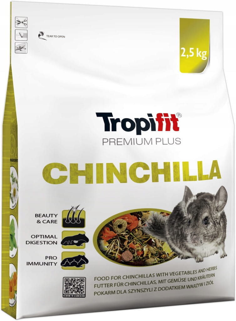 TROPIFIT CHINCHILA PREMIUM CHINCHILLA FOOD 2,5