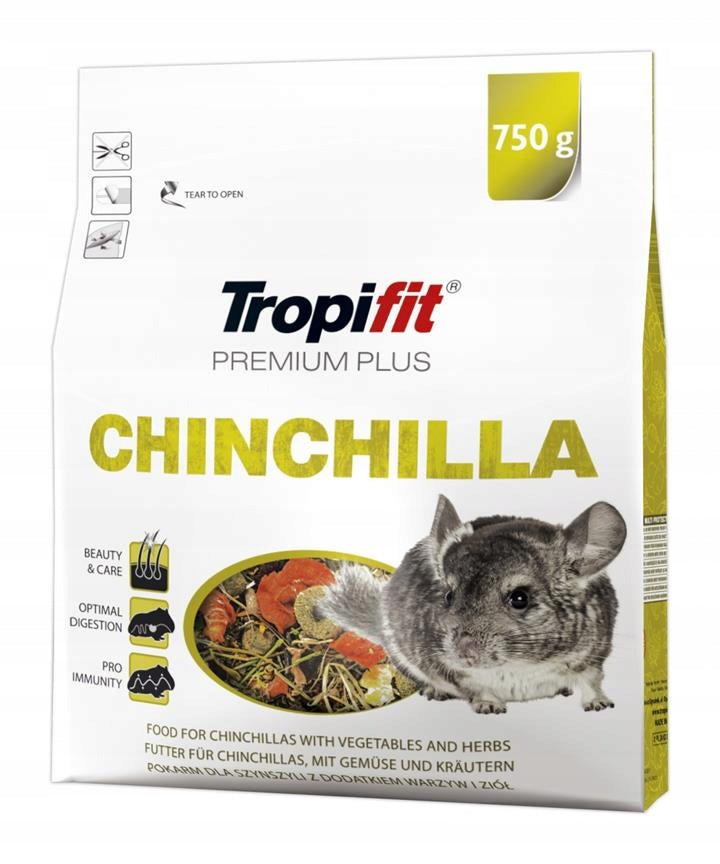 TROPIFIT Premium Plus CHINCHILLA 750g chinchilla