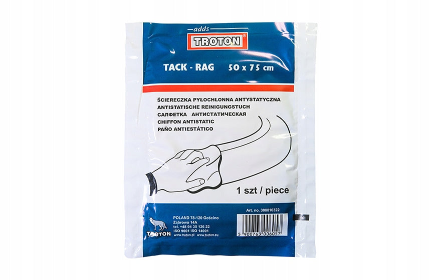 TROTON DUST-ABSORBING CLOTH ANTISTATIC DUST REMOVAL 50 x 75 cm
