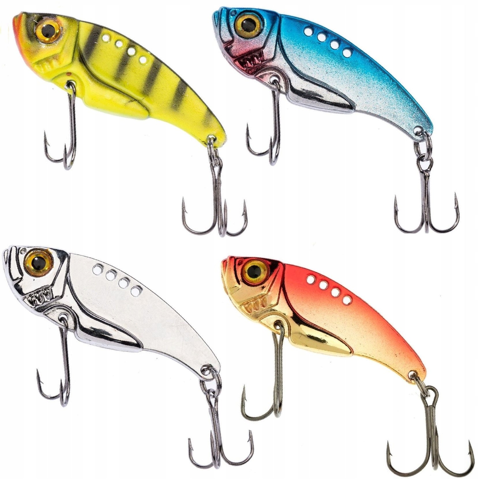 TROUT PERCH CICADAS JAXON HR VIBRO 5 CM 4 PCS MODEL 15 GR