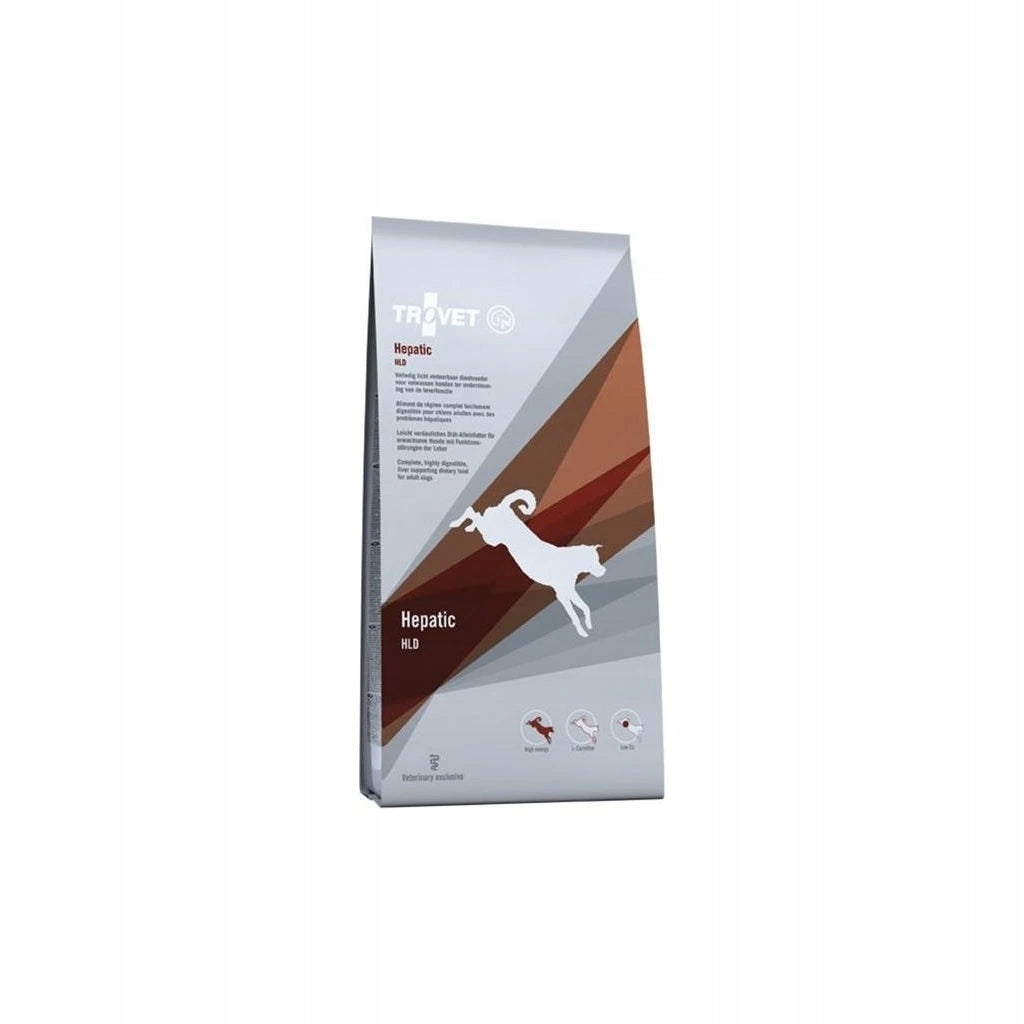 TROVET Hepatic HLD with chicken - dry dog food - 3 kg Packaging status original