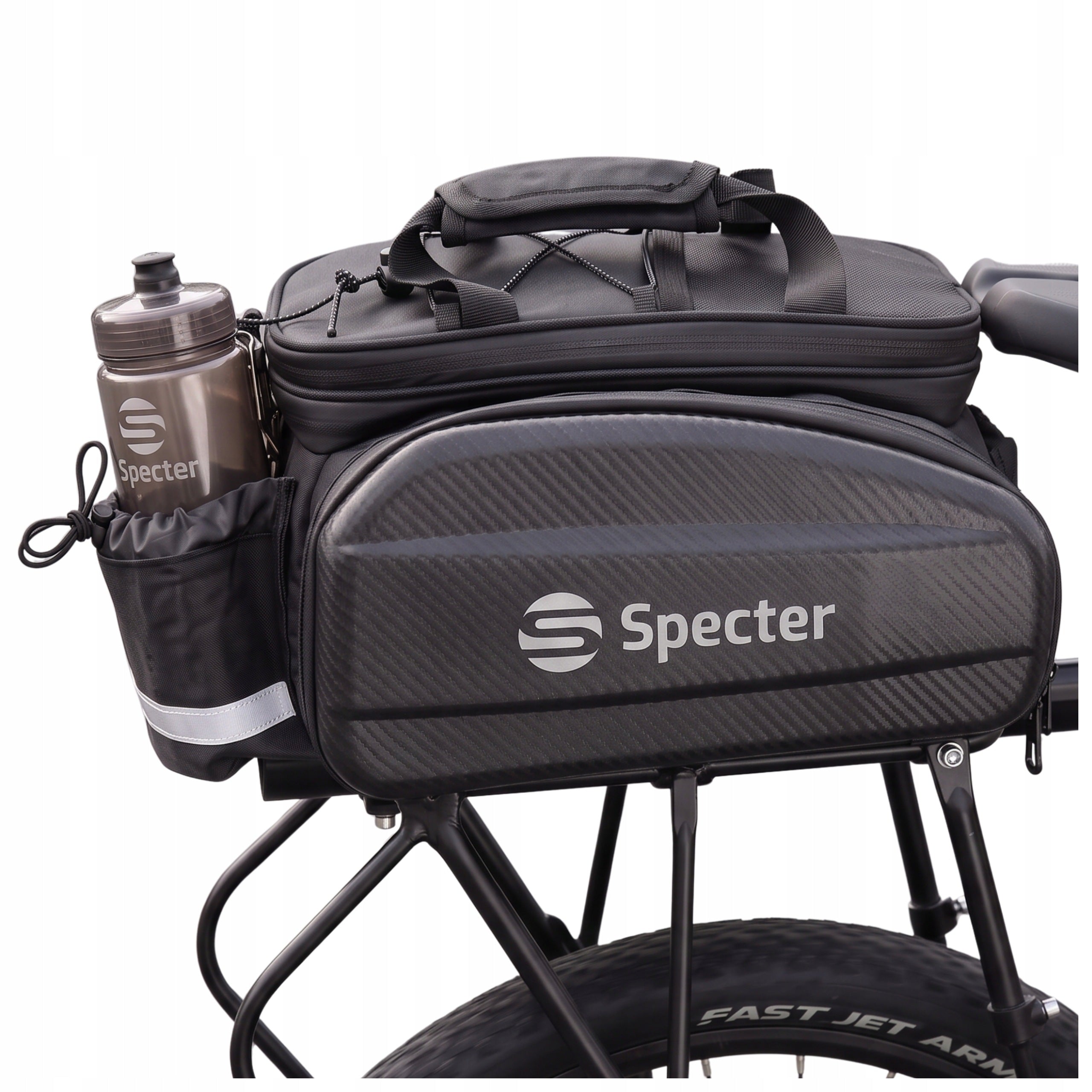 TRUNK BAG 11L Bicycle Pouch for Bicycle Waterproof HARD Specter