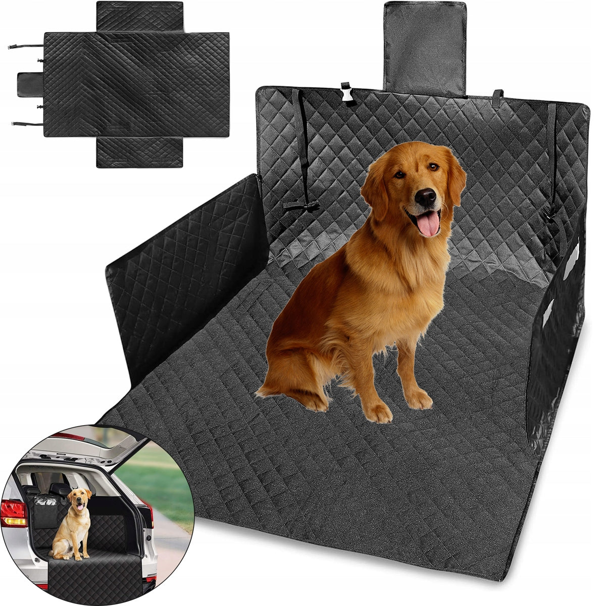 TRUNK COVER PROTECTIVE WATERPROOF DOG MAT FOR CAR 185CM
