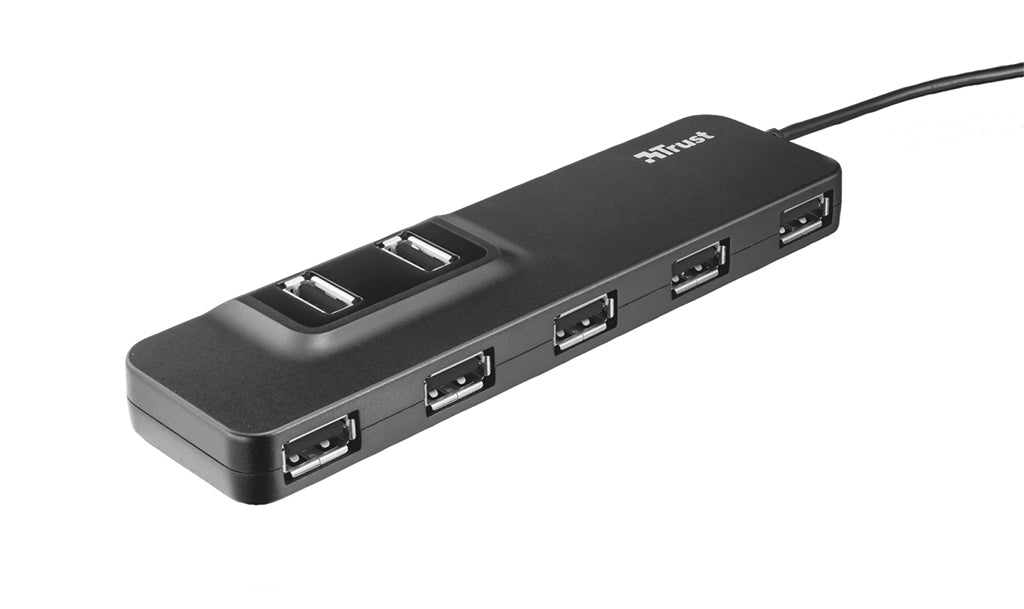 TRUST Active Multiport USB HUB 2.0 7 Ports with Power Adapter