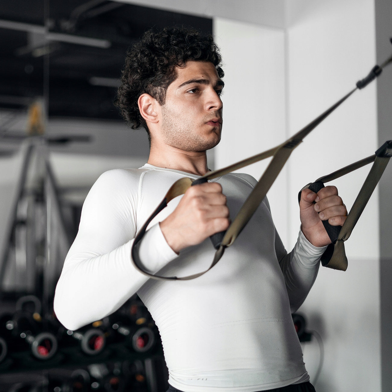 TRX CROSS EXERCISE BANDS TRAINING CROSSFIT FITNESS TRAINING BELTS Length 250 cm