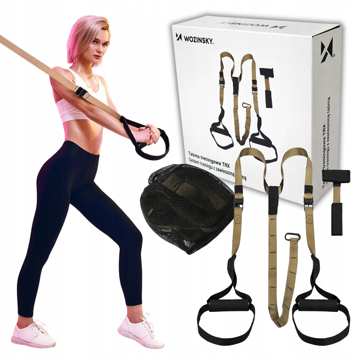 TRX CROSS EXERCISE BANDS TRAINING CROSSFIT FITNESS TRAINING BELTS